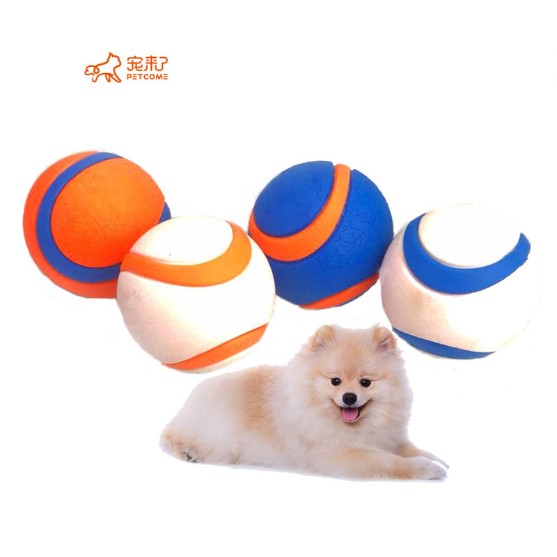 PAWS ASIA Suppliers Interactive Durable Chewing Dog Toys Ball Solid Core Tennis