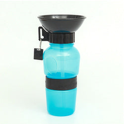 PAWS ASIA Factory Dropshipping High Quality ABS Plastic Cheapest Outdoor Portable Travel Squeeze Out Pet Water Bottle