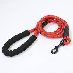 PAWS ASIA 2021 Manufacturers Dropshipping High Quality PVC Reflective Nylon Heavy Duty Luxury Running Rope Dog Leash10