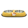 PAWS ASIA AliExpress New High Quality Outdoor Multi Color Fancy Patterned Pet Double Dog Bowls11