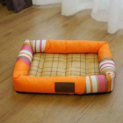 PAWS ASIA AliExpress New Eco Friendly Hemp Summer Washable Cool Mat Square Pet Beds Big Dog Cat14