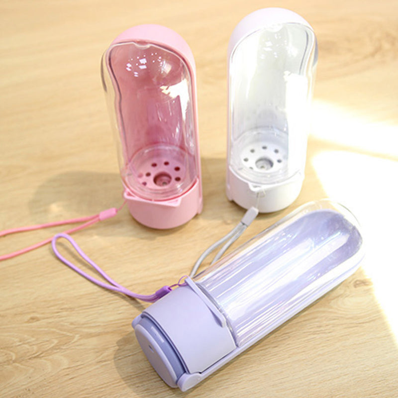PAWS ASIA Wholesale New Foldable Portable Travel Eco Friendly Dog Water Bottle For Walking 420ml