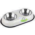PAWS ASIA AliExpress New High Quality Outdoor Multi Color Fancy Patterned Pet Double Dog Bowls9
