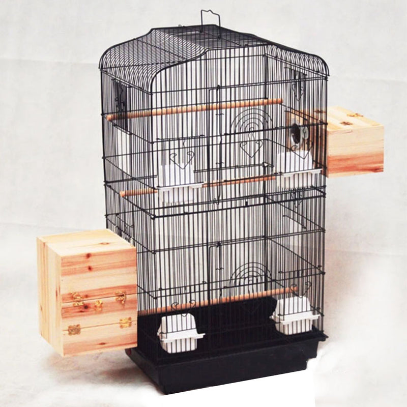 PAWS ASIA Amazon Popular White Steel Wire Cheap Large Breeding Bird Cage With Stand3