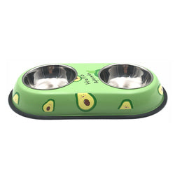 PAWS ASIA AliExpress New High Quality Outdoor Multi Color Fancy Patterned Pet Double Dog Bowls23