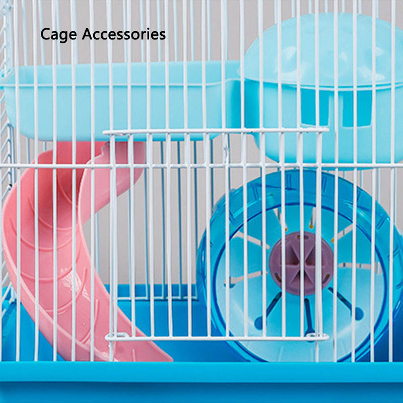 PAWS ASIA Manufacturers Metal Cheap Luxury Two Layer Large Hamster Cage With Accessories