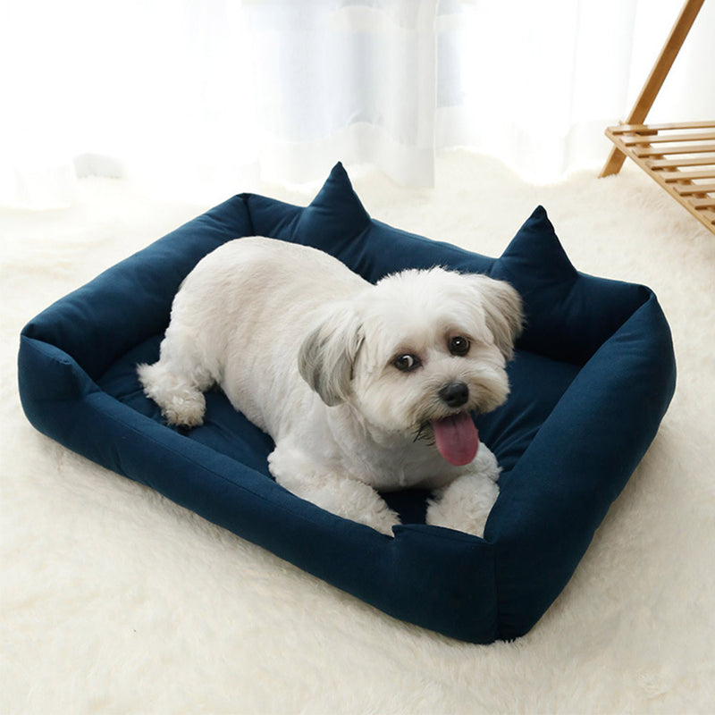 PAWS ASIA Amazon Hot Sale High Quality Cheap Deluxe Macrame Cozy Big Pet Bed Dog Cat5