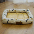 PAWS ASIA AliExpress New Eco Friendly Hemp Summer Washable Cool Mat Square Pet Beds Big Dog Cat15