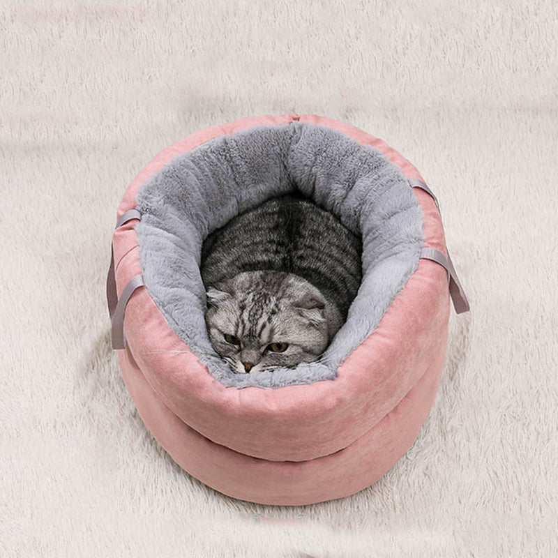 PAWS ASIA Wholesale Luxury Winter Outdoor Portable Warm Cave Cat Kennel Dog