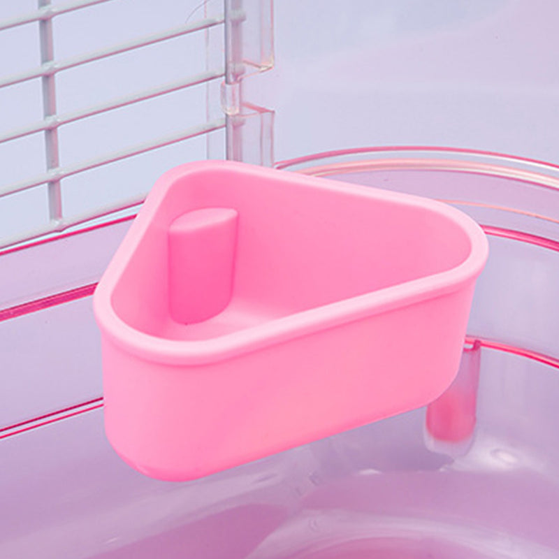 PAWS ASIA Wholesale Plastic Transparent Luxury Dwarf Hamster Accessories Cage