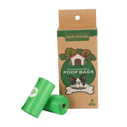PAWS ASIA Suppliers Eco Friendly Biodegradable Waste Pet Poop Bag Packed In Box