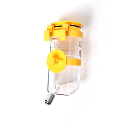 PAWS ASIA Shopee High Quality Travel Outdoor 500ML Plastic Pet Water Bottle Attached To Pet Cage