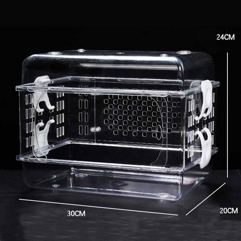 PAWS ASIA China Suppliers Big Luxury Transparent Hamster Cage Acrylic House With Toy