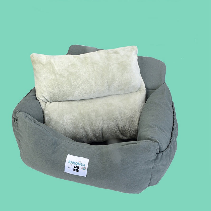 PAWS ASIA Manufacturers Dropshipping Hot Sale Travel Portable Easy Clean Safe Square Dog Car Bed