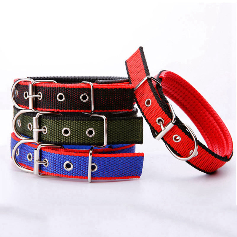 PAWS ASIA Ebay New Style Personalized Adjustable Fashion Luxury Training Stock Large Stripe Collar Dog In Stock