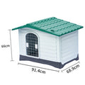 PAWS ASIA Factory European Style Cheap Outdoor Plastic Medium Kennels Small Dog House