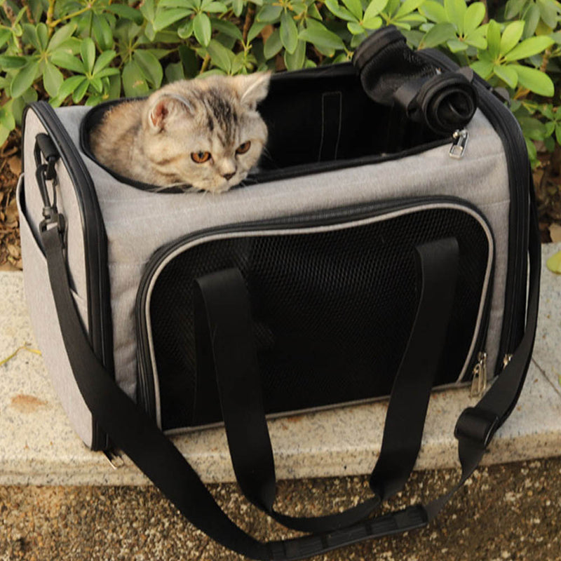 PAWS ASIA AliExpress Best Sell Collapsible Portable Transportation Outdoor Cat Travel Cage Dog Carrier Bag7