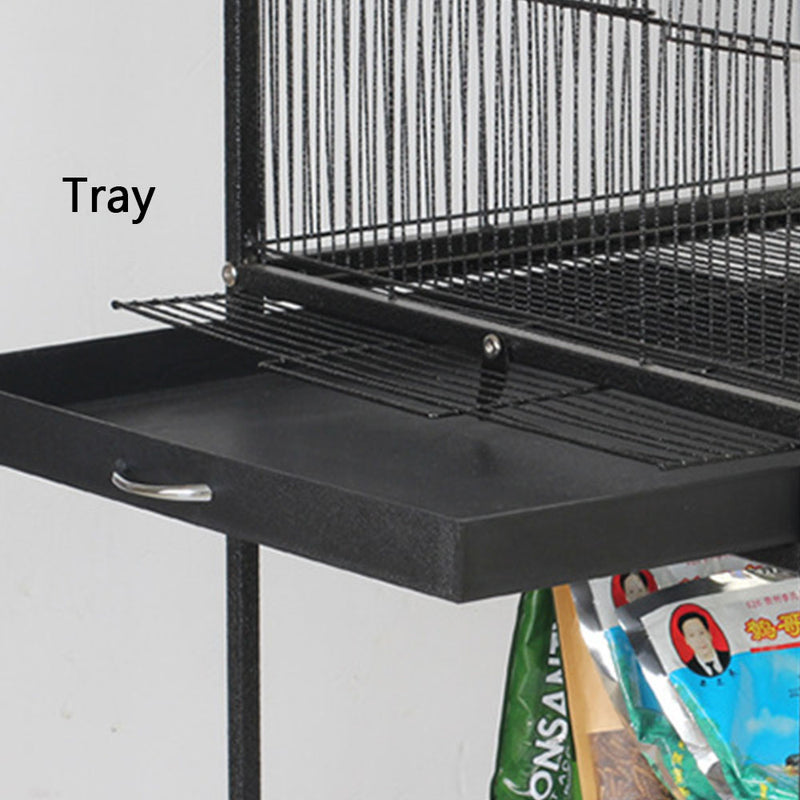 PAWS ASIA Suppliers Hot Sale Large Deluxe Breathable Big Parrot Breeding Bird Cage With Shelf