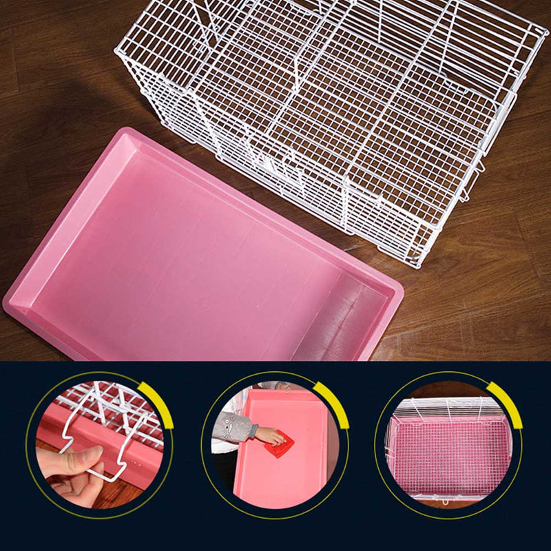 PAWS ASIA Wholesale Cheap Commercial Indoor Wire Mesh Farming Big Stackable Breeding Rabbit Cage