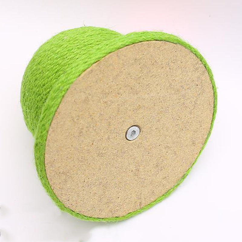 PAWS ASIA Wholesale Eco Friendly Durable Sisal Interactive Cute Cat Toy Ball Scratcher With Bell