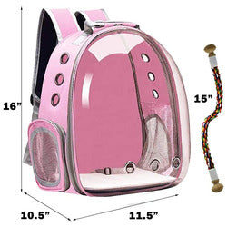 PAWS ASIA Suppliers Hot sale Transport Capsule Travel Cage Pet Backpack Bird