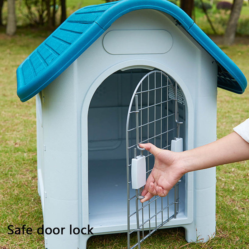 PAWS ASIA Wholesale Luxury Waterproof Large Plastic Outdoor Dog House Kennels