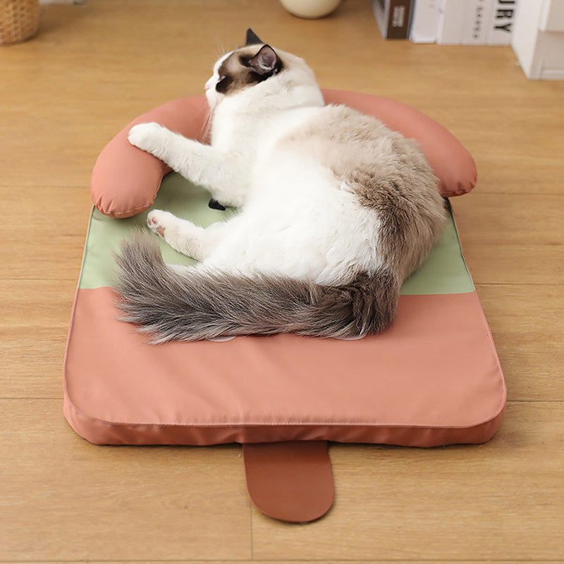 PAWS ASIA Manufacturers New Large Washable Waterproof Cool Sofa Cat Bed Dog With Pillow