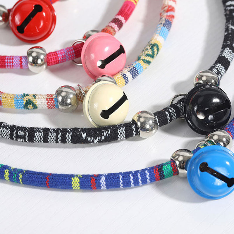 PAWS ASIA Manufacturers Luxury Personalized Necklace Cat Collar With Bell