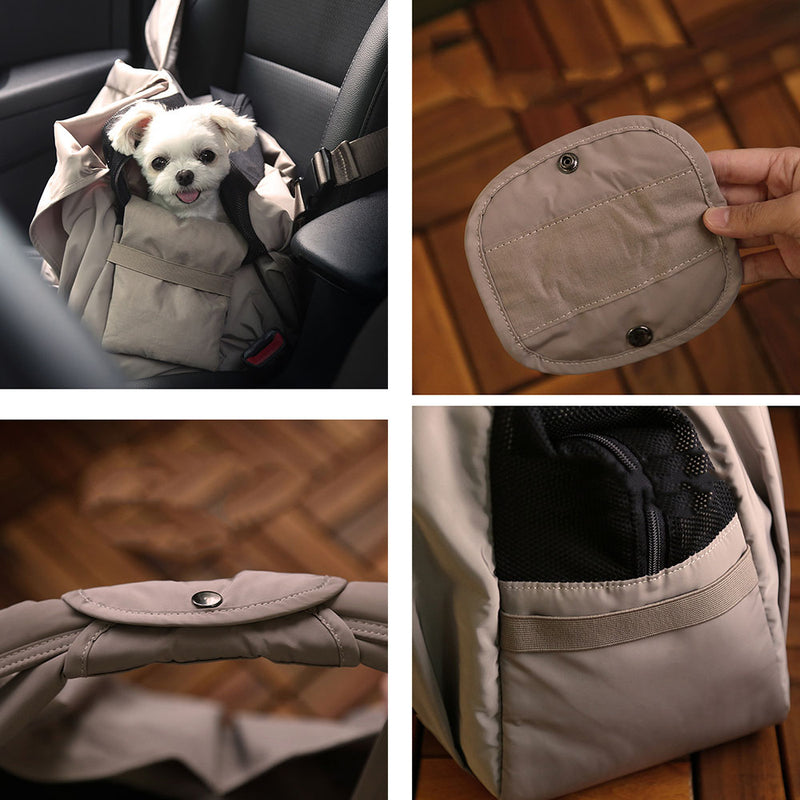 PAWS ASIA Wholesale Outdoor Travel Portable Designer Foldable Dog Carrier Bag Small Dog Cat Backpack
