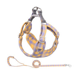 PAWS ASIA Manufacturers Cute Cheap Cotton Reflective Adjustable Dog Harness And Leash