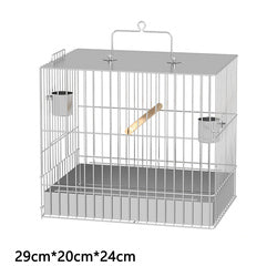 PAWS ASIA Suppliers Stainless Steel Wire Canary Breeding Small Bird Cage With Tray