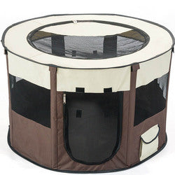PAWS ASIA Wholesale Large Portable Indoor Open Clear Dog Fence Kennel Cat Tent Sleeping House