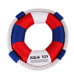 PAWS ASIA Ebay New Pet Products Cotton Summer Swimming Ring Sport Dog Toy