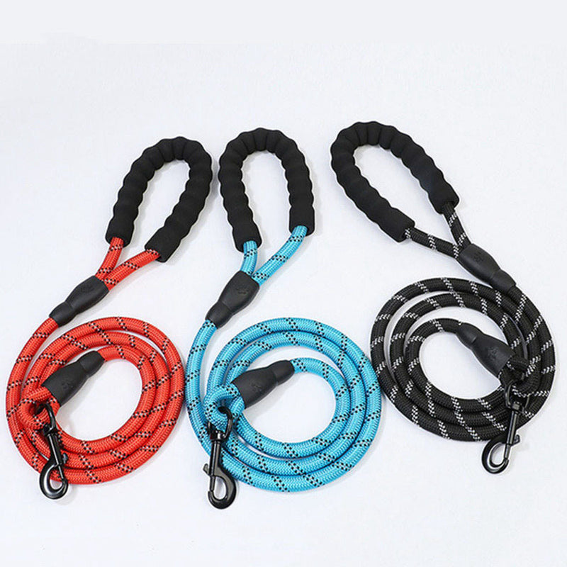 PAWS ASIA 2021 Manufacturers Dropshipping High Quality PVC Reflective Nylon Heavy Duty Luxury Running Rope Dog Leash3