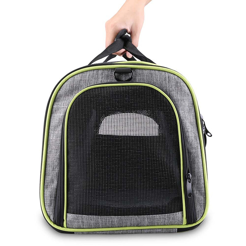 PAWS ASIA Suppliers Linen Luxury Portable Folding Outdoor Expandable Pet Cage Carrier Cat Bag