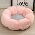 PAWS ASIA Amazon Best Sale Novelty Large Outdoor Easy Clean Round Deluxe Fluffy Cotton Cushion Bed Pet Dog Cat8