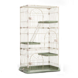 PAWS ASIA China Manufacturers Cheap Indoor Outdoor Steel Large Pet Cat Cage Carrier 3 Layer For Sale