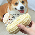 PAWS ASIA Wholesale Durable Eco TPR Peanut Indestructible Teeth Cleaning Dog Chew Toys With Squeaker