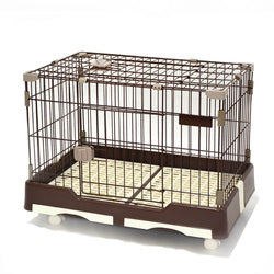 PAWS ASIA Suppliers Metal Cheap Indoor Breeding Rabbit Cage With Wheel For Sale