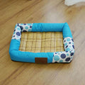 PAWS ASIA AliExpress New Eco Friendly Hemp Summer Washable Cool Mat Square Pet Beds Big Dog Cat12