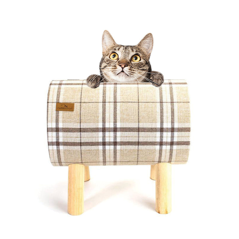 PAWS ASIA AliExpress High Quality Popular Raised Pet Cozy Luxury Durable Tunnel Cat Bed Frame2