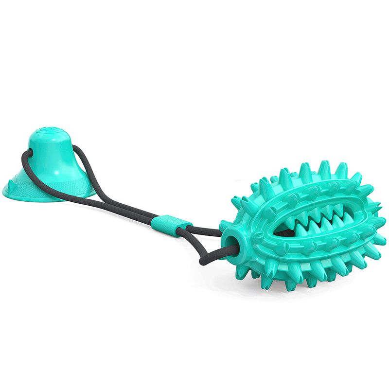 PAWS ASIA Factory Low Moq Teeth Cleaning Molar Interactive Improve IQ Pulling Suction Cup Dog Toy