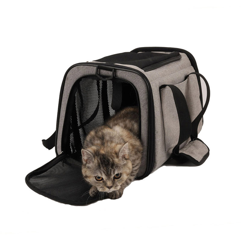 PAWS ASIA Manufacturer Collapsible Transportation Cat Travel Cage Dog Carrier Bag