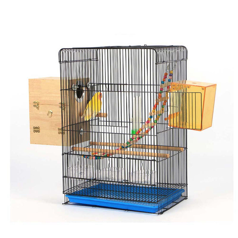 PAWS ASIA Manufacturers Cheap Galvanized Wire Large Love Bird Cage With Two Breeding Door