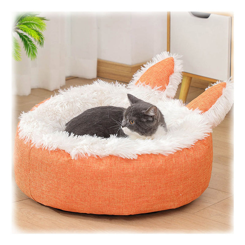 PAWS ASIA Supplier Best Selling Eco Friendly Comfortable Fluffy Velvet Cute Cat Bed Pet Dog