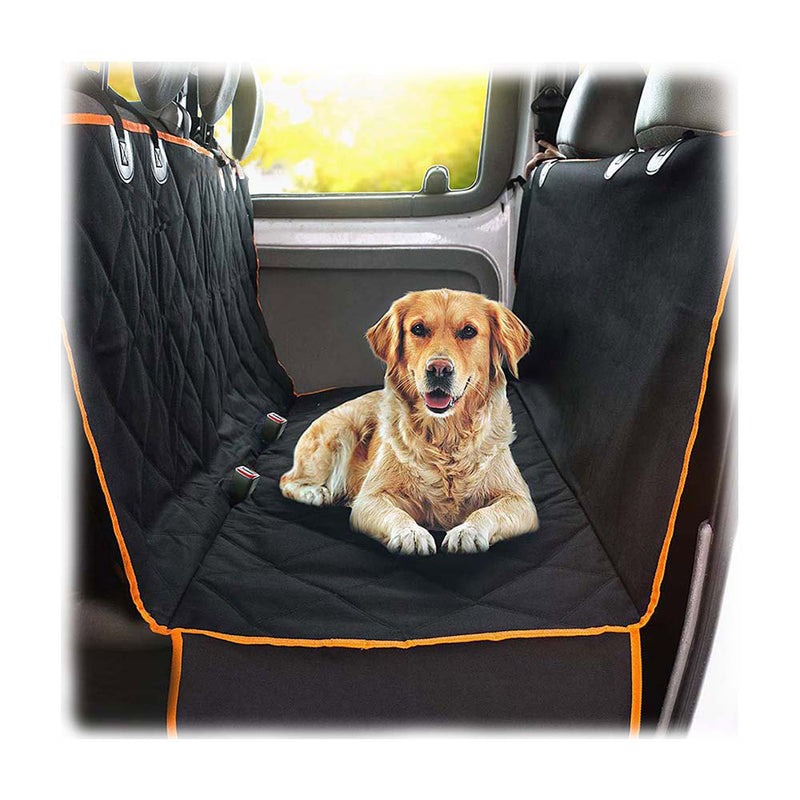 PAWS ASIA Supplier Large Oxford Cloth Waterproof Foldable Washable Dog Car Seat Cover With Side Flaps