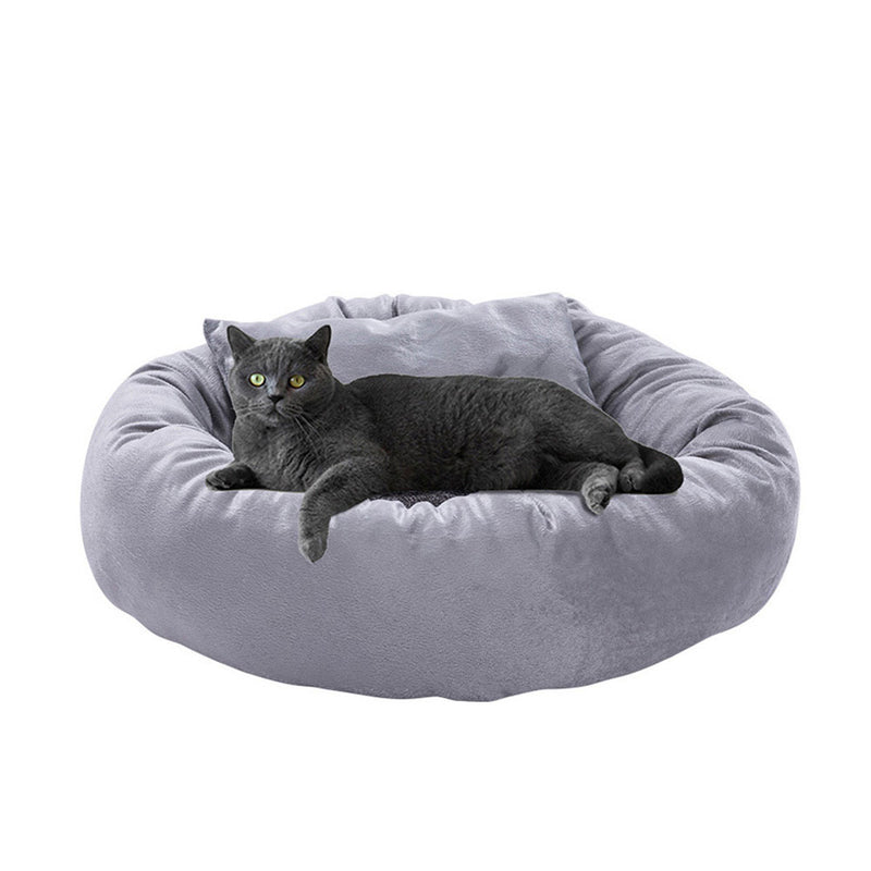 PAWS ASIA Suppliers Dropshipping Premium Plush Europe Style Washable Deluxe Cat Dog Bed