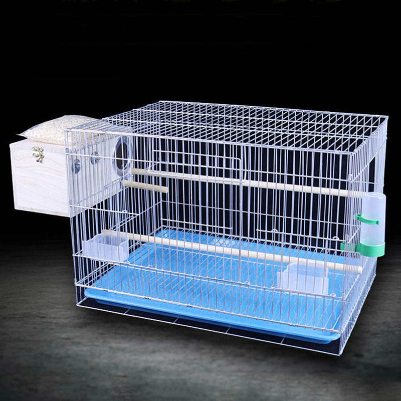 PAWS ASIA Wholesale Galvanized Wire Large Breeding Bird Cage With Tray Canary Nest For Sale