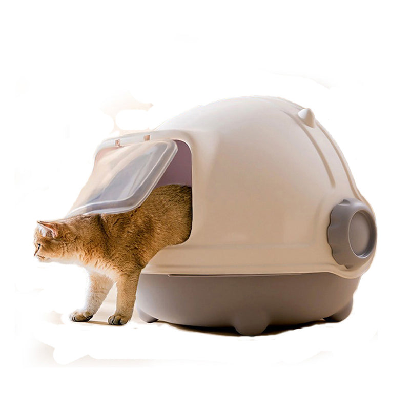 PAWS ASIA Wholesale Hot Sale Pet Clean Up products Fully Enclosed Large Cat Litter Box