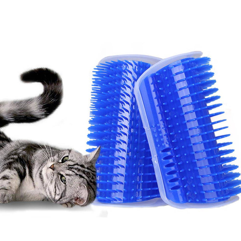  Wholesale Plastic Detachable Cat Scratch Corner Self Groomer Hair Brush Cat Toy With Catnip2